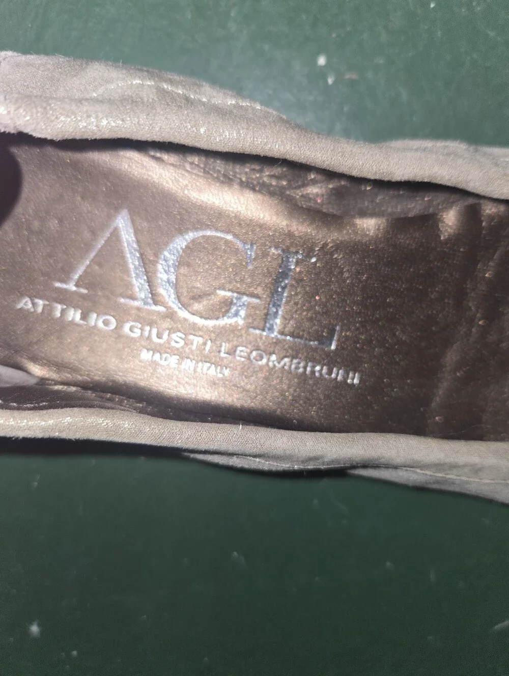 Attilio Giusti Leombruni suede ballet