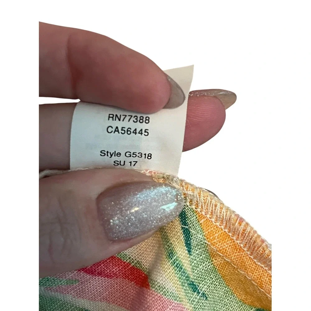 J. Crew vibrant floral