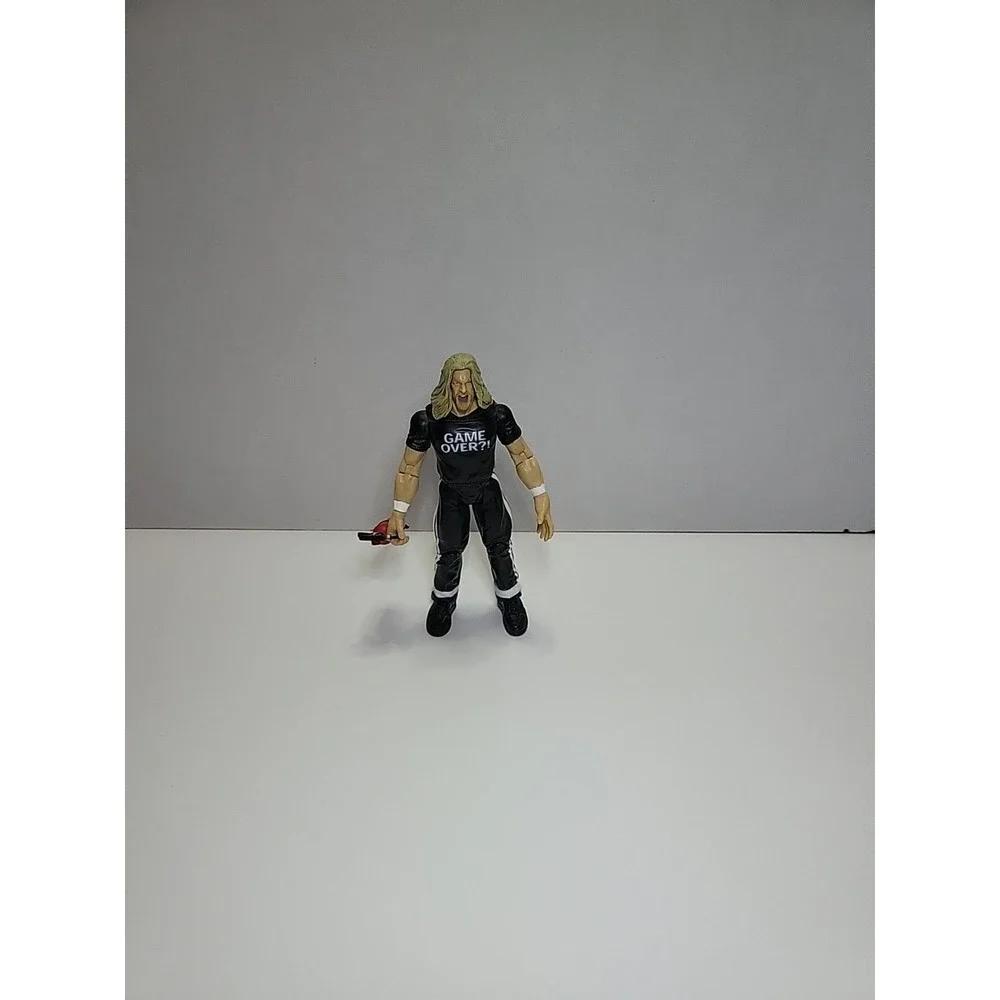WWF WWE Sunday Night‎ Heat Series 11 Triple H HHH figure Jakks 2001 Complete