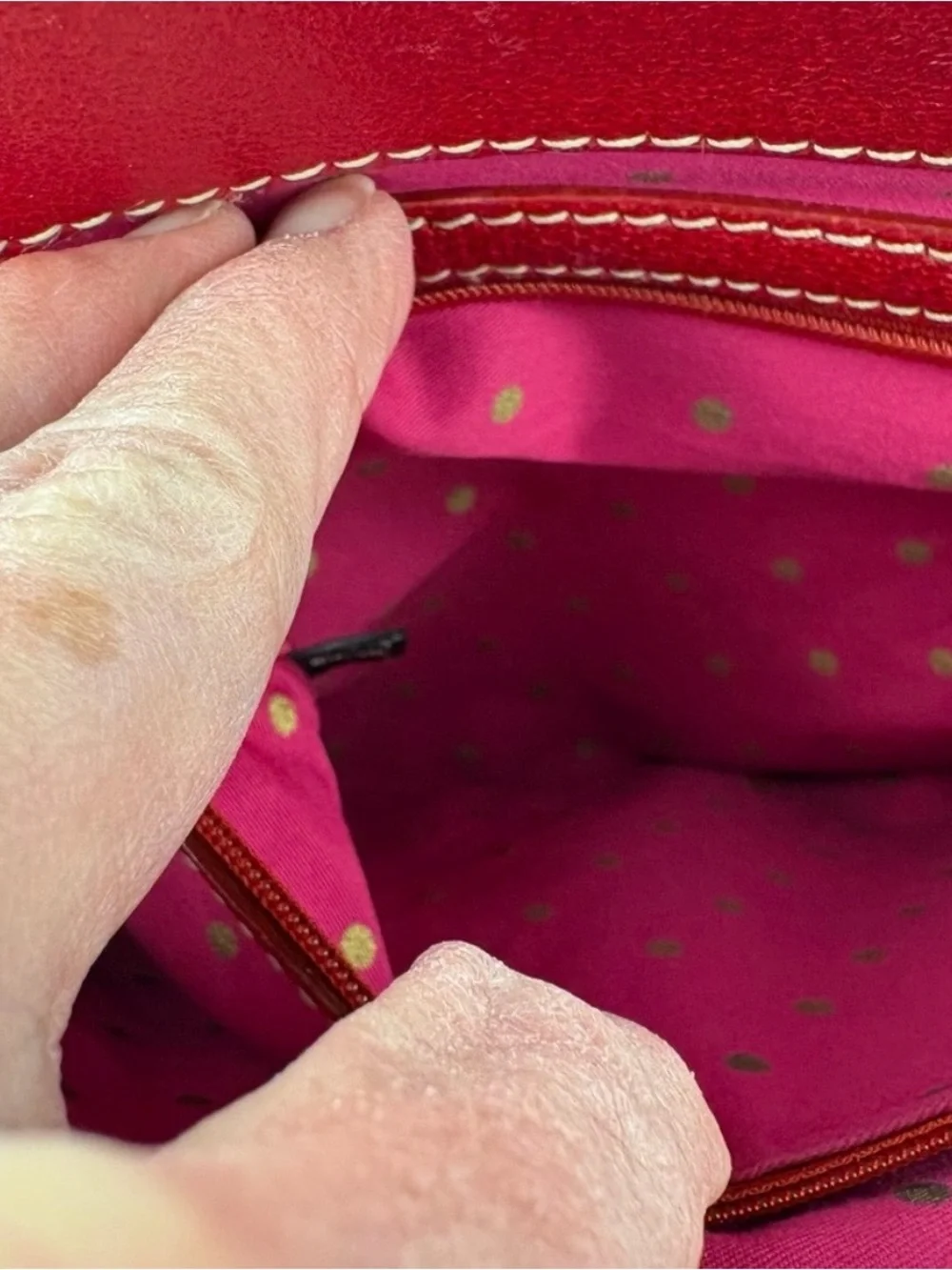 kate spade pebbled leather
