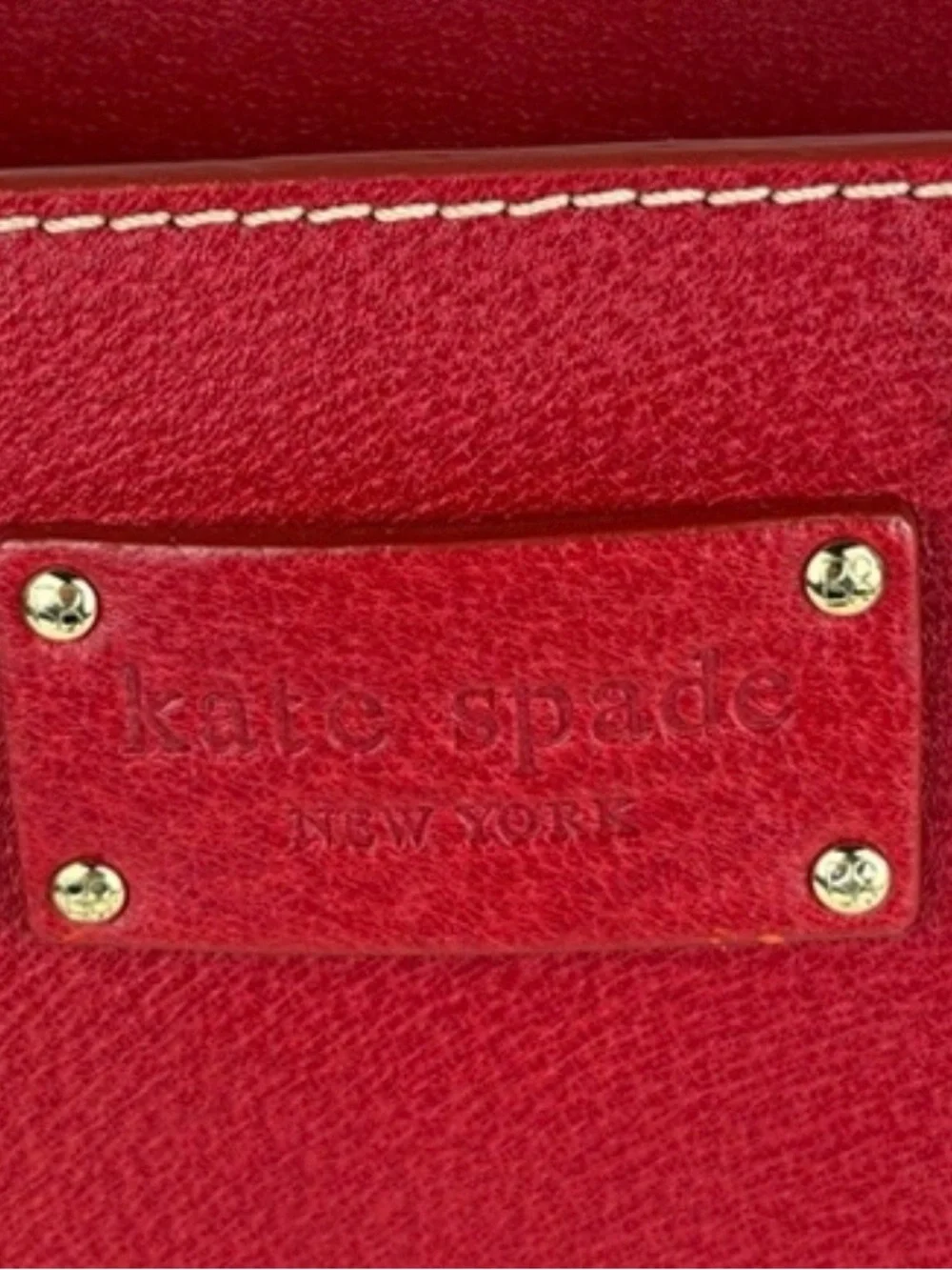 kate spade pebbled leather