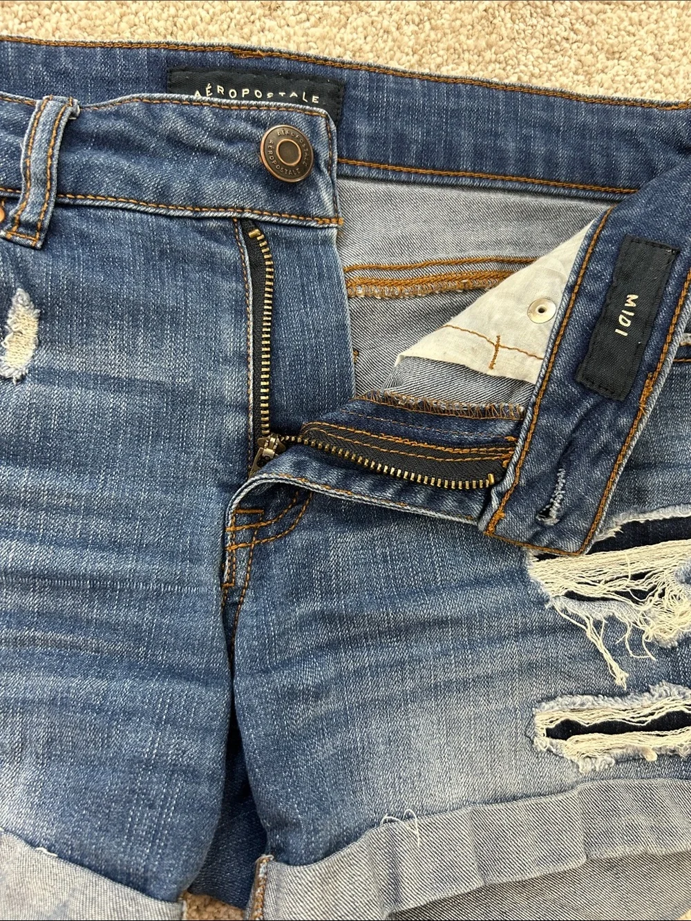 Aeropostale casual distressed
