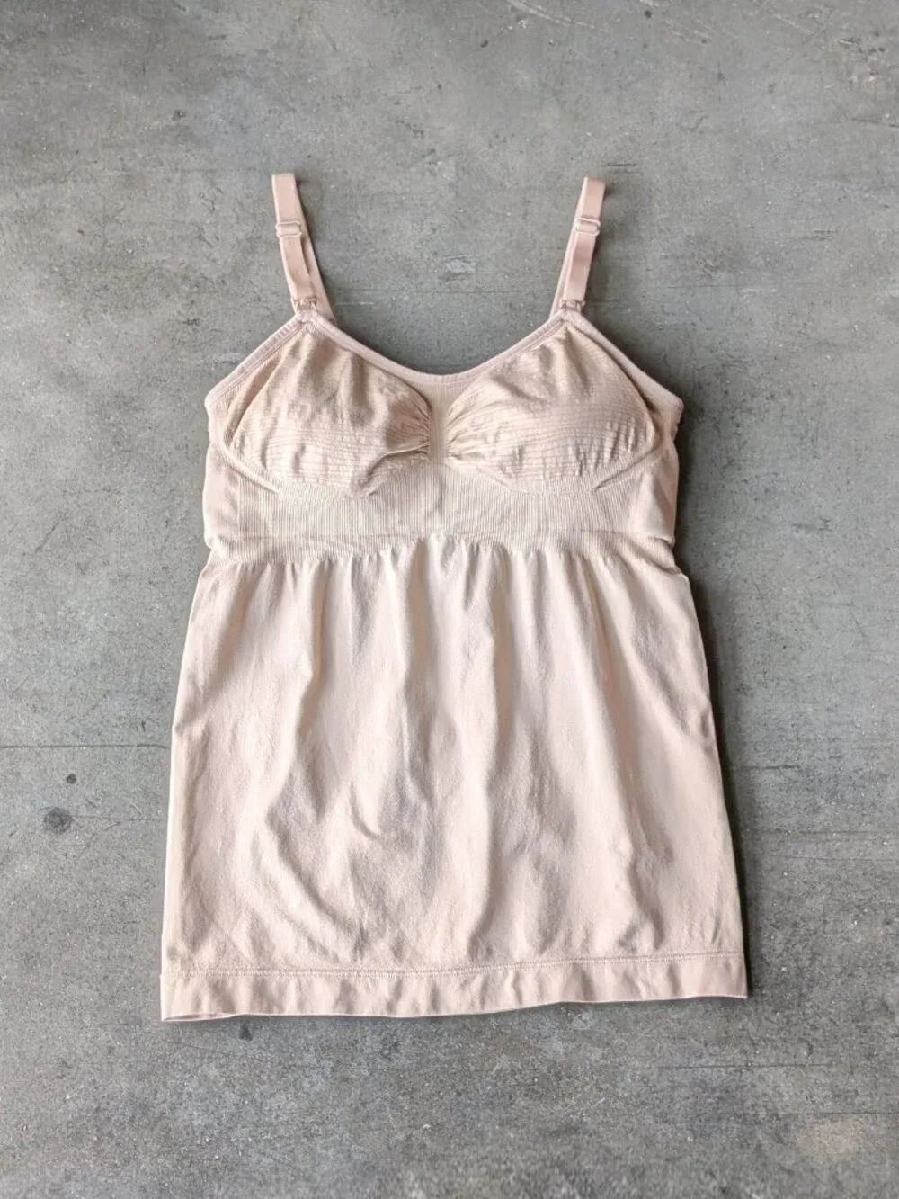 Kindred Bravely Sublime Hands-Free Pumping and Nursing Tank Tan medium