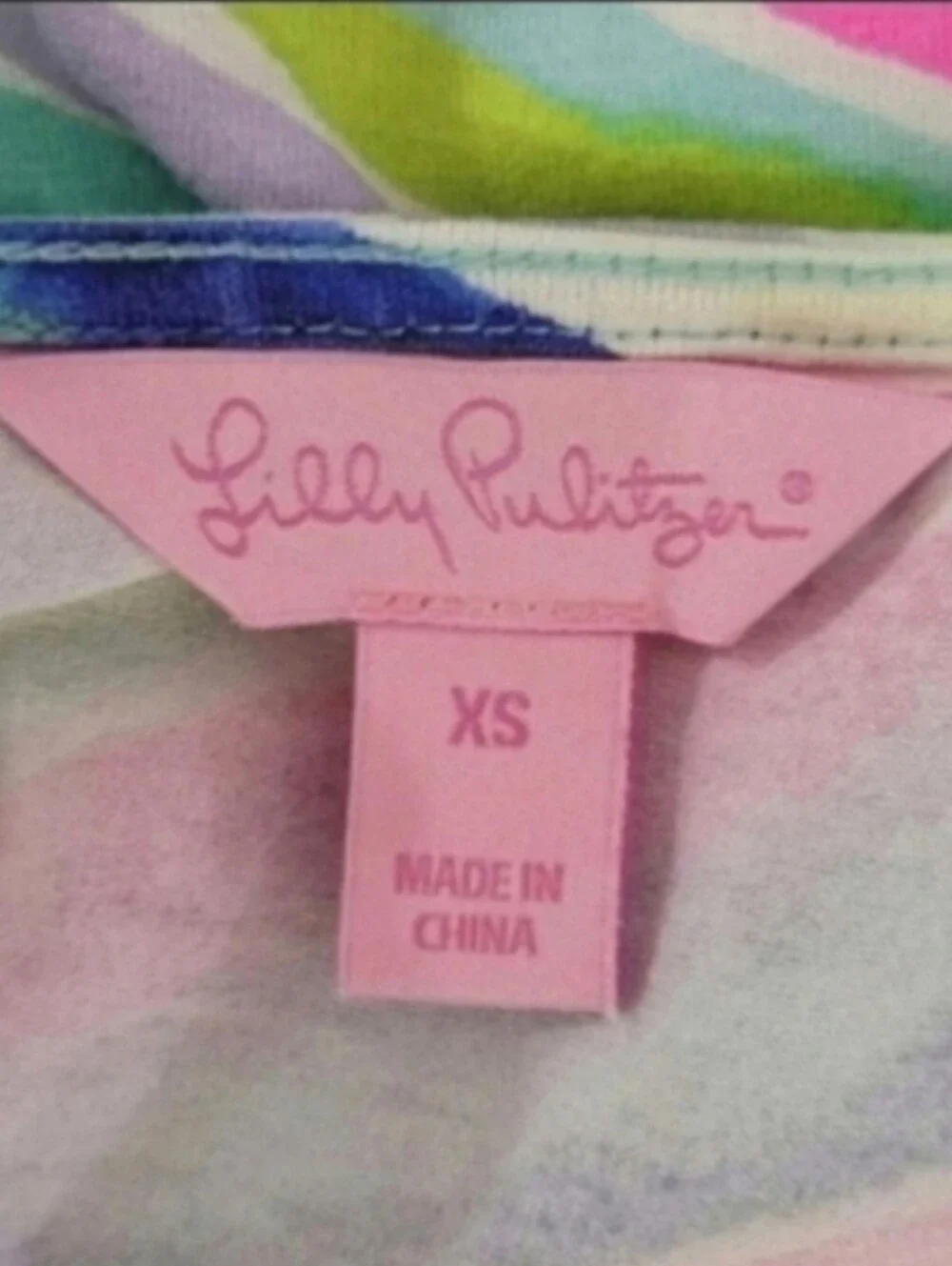 Lilly Pulitzer pattern spandex