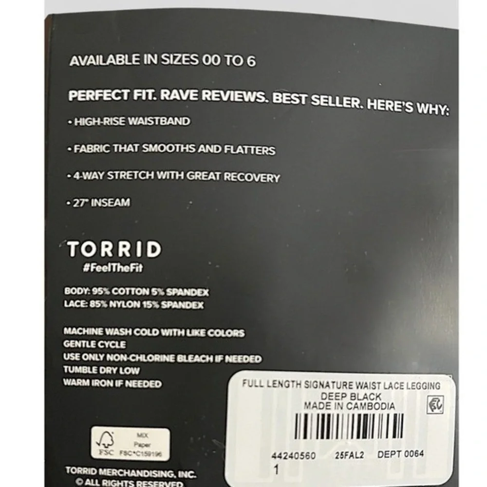 torrid these lace