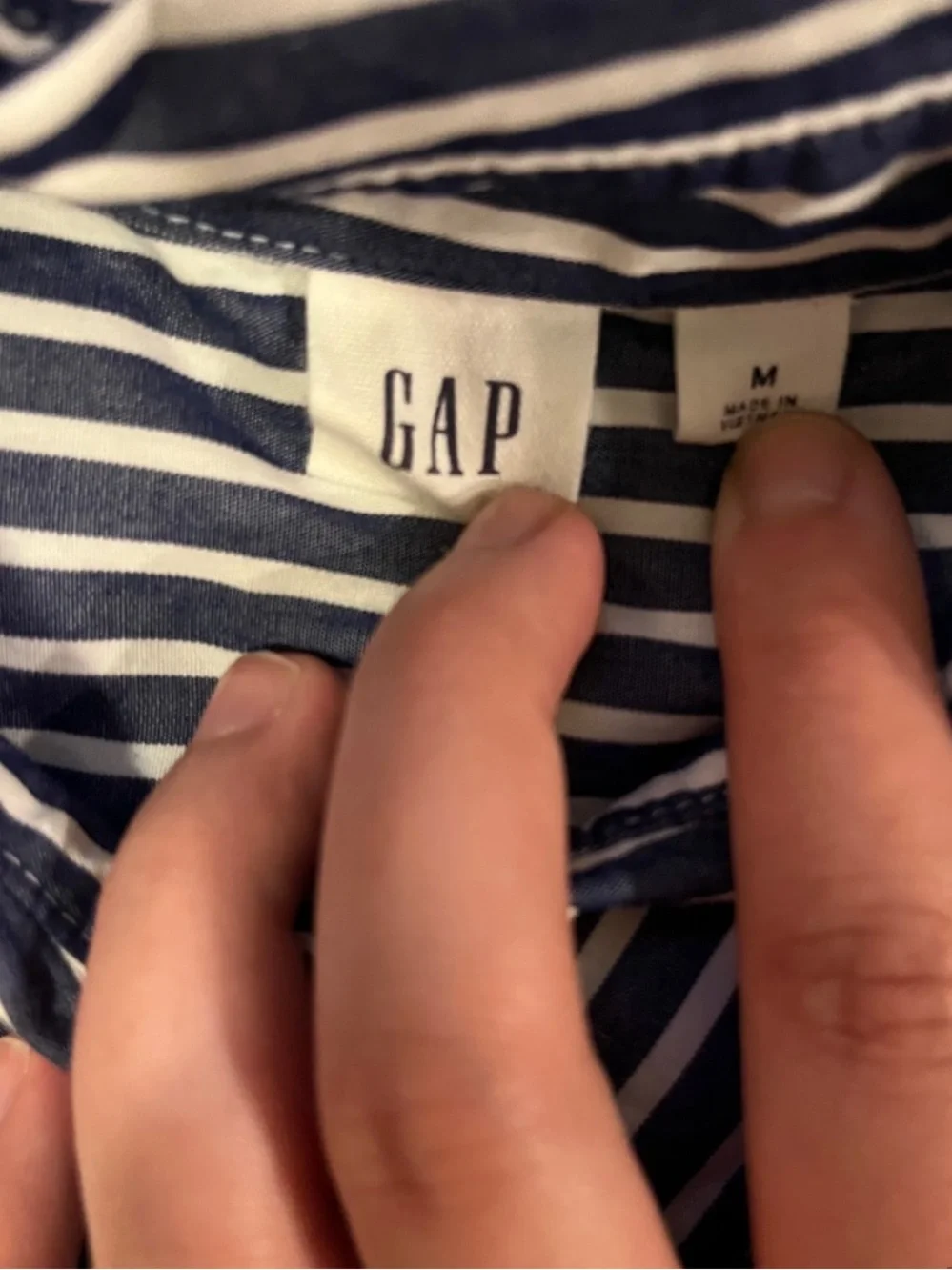 GAP classic button