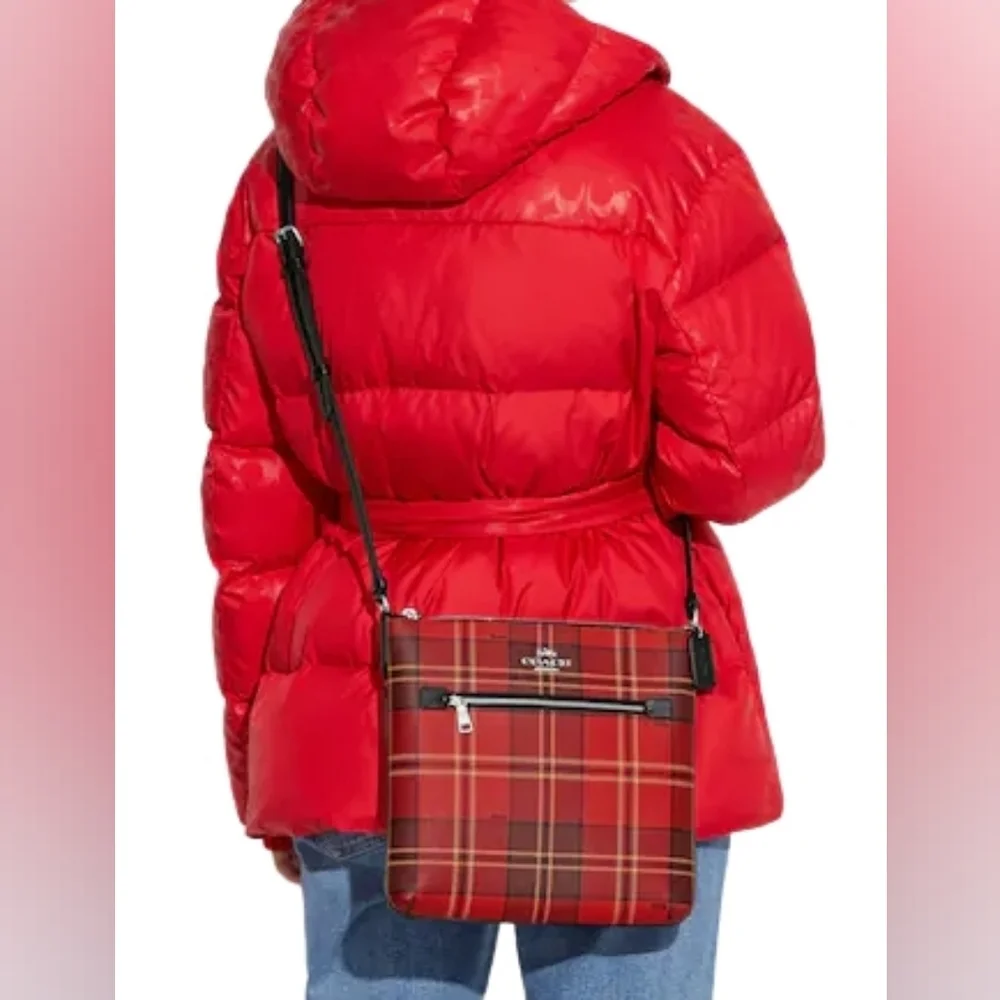 Coach printed coated