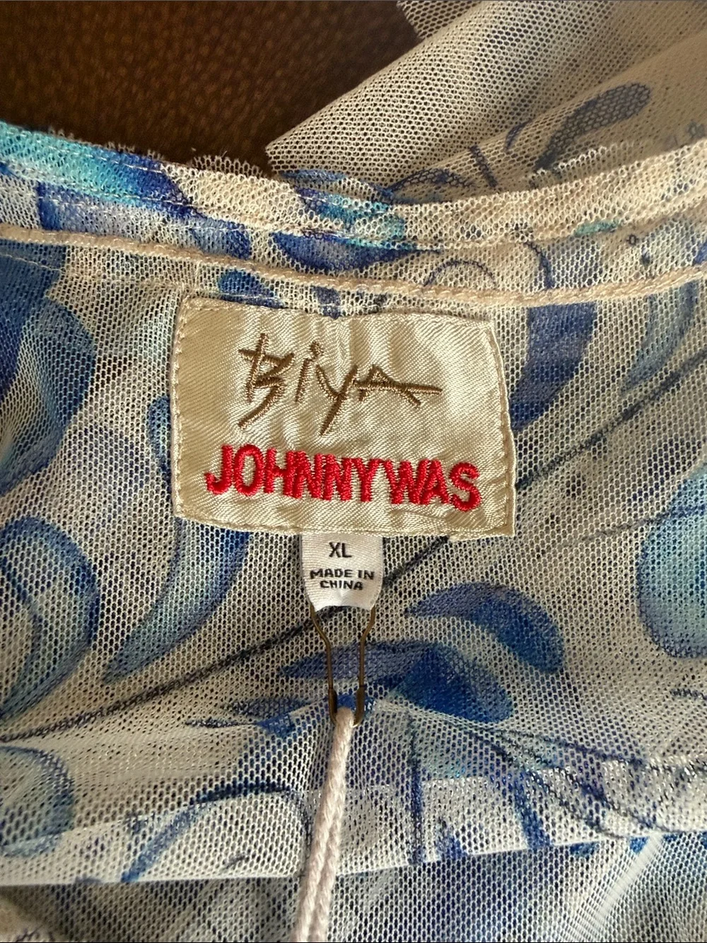 Johnny Was lightweight mesh