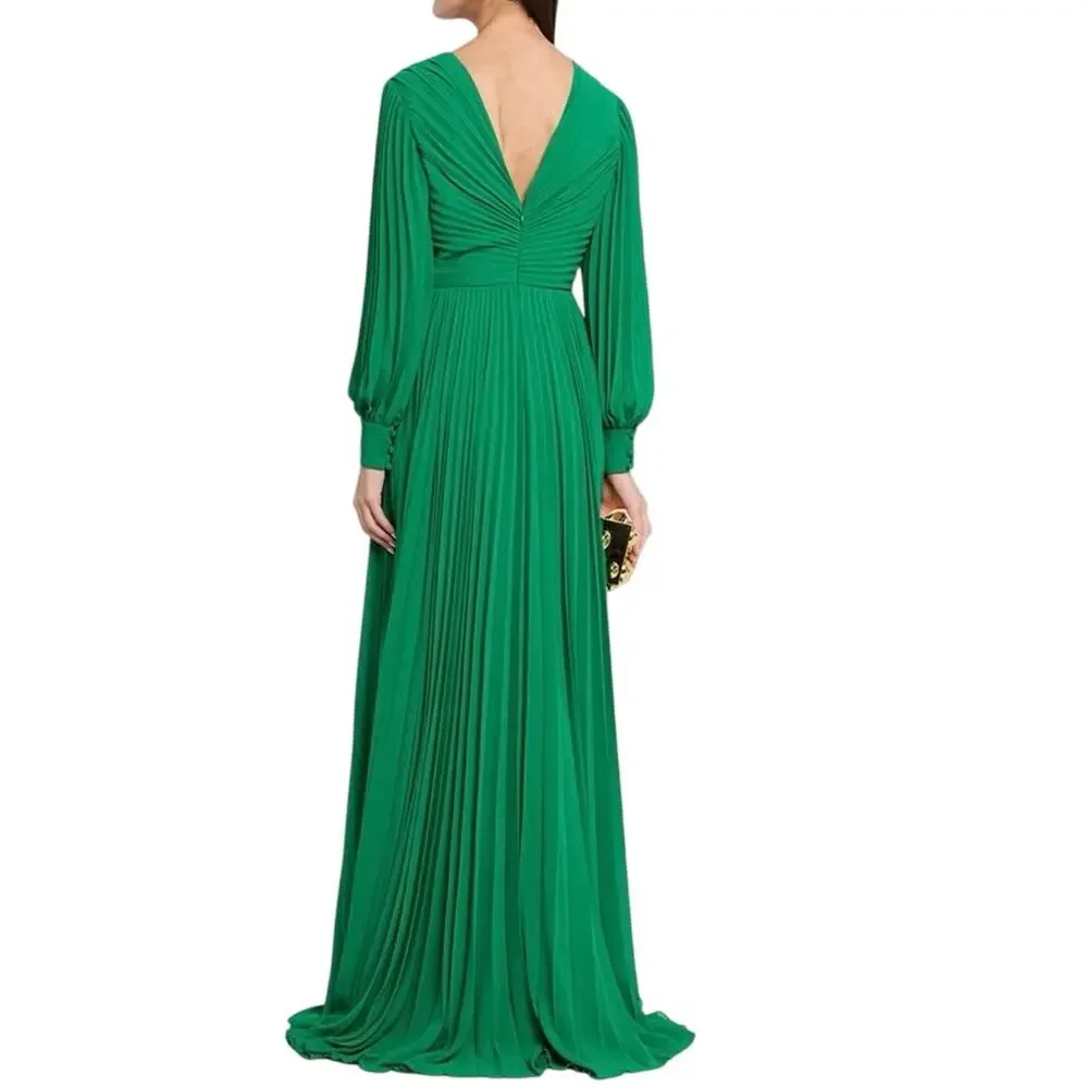 Badgley Mischka long green