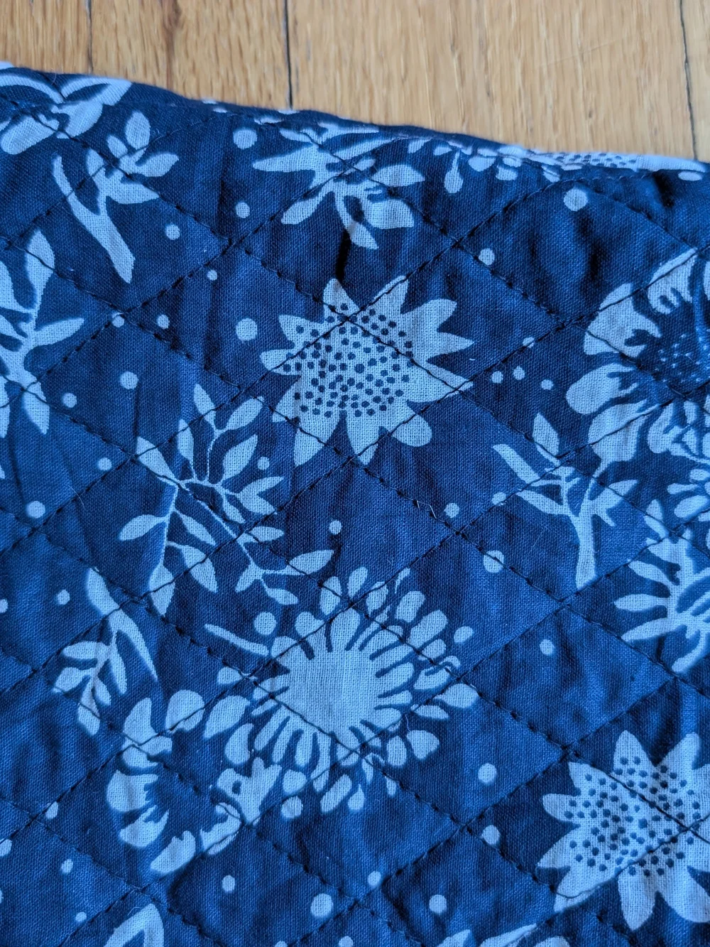 citicraze floral blue trim