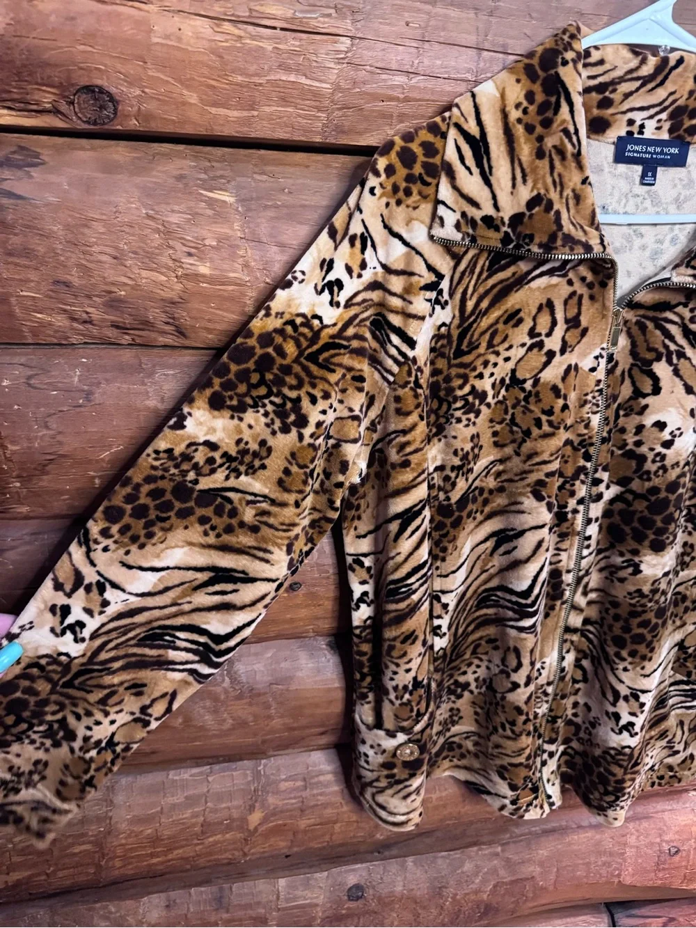 Jones New York faux fur