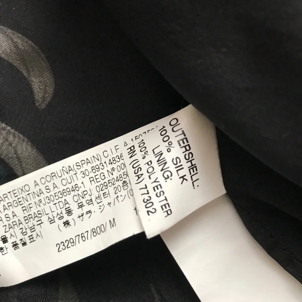 Zara lightweight black