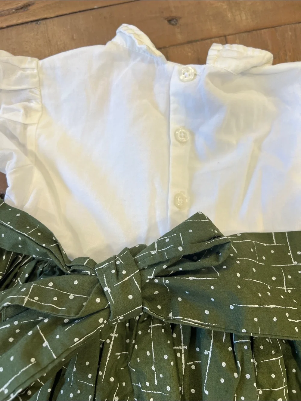 Well Dressed Wolf white bodice