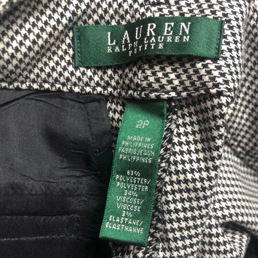 Lauren Ralph Lauren dress fabric laying