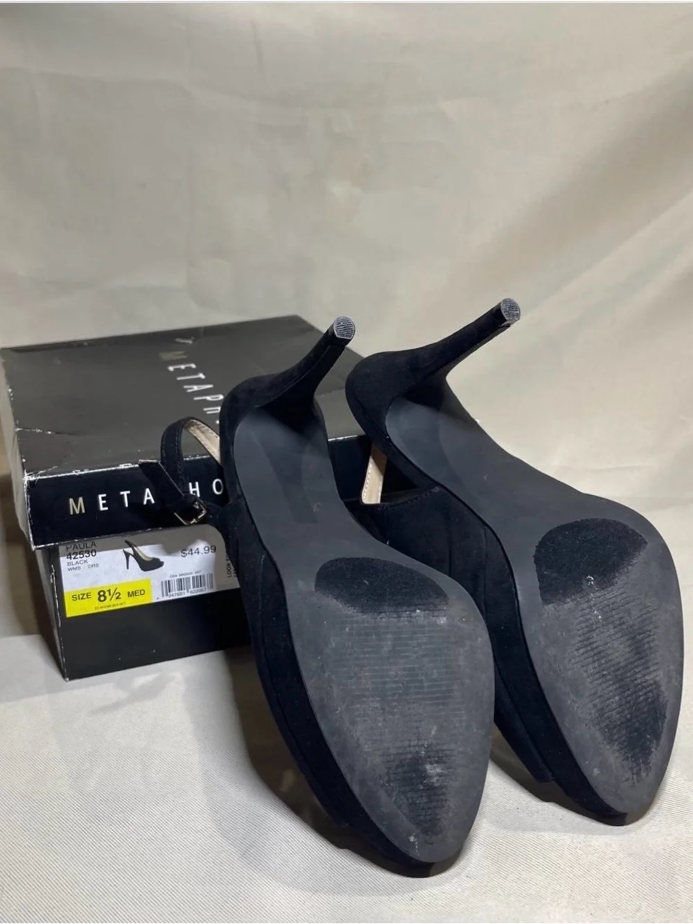 Metaphor black suede