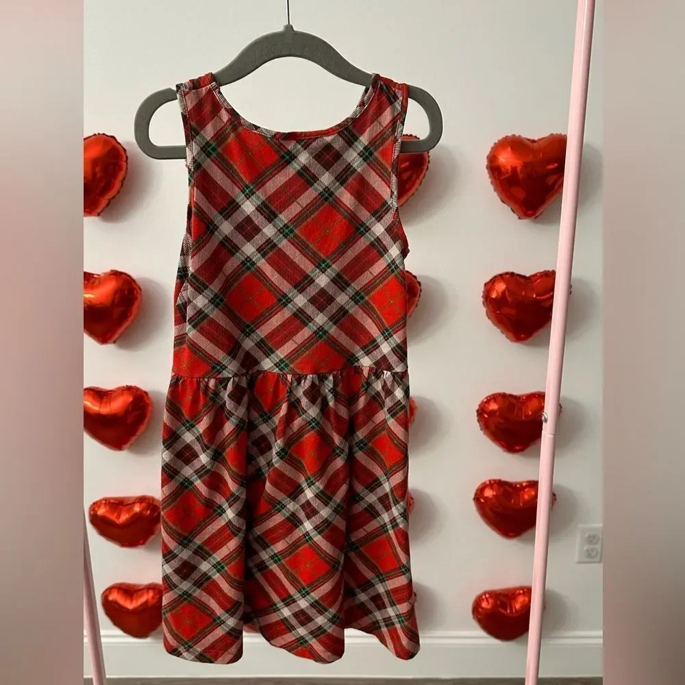 H&M plaid dress