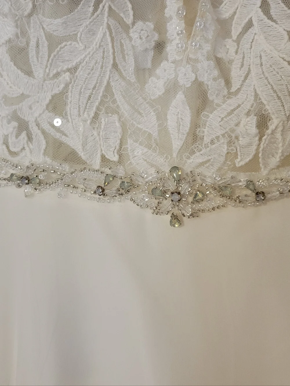 Galina Signature ivory dress