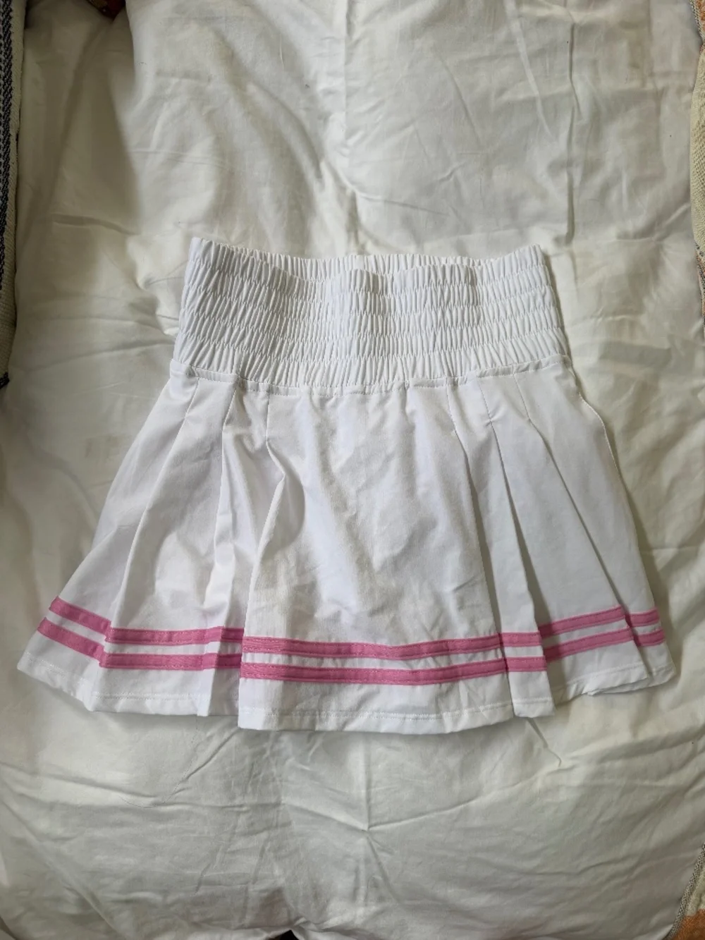 Bubble long pleats