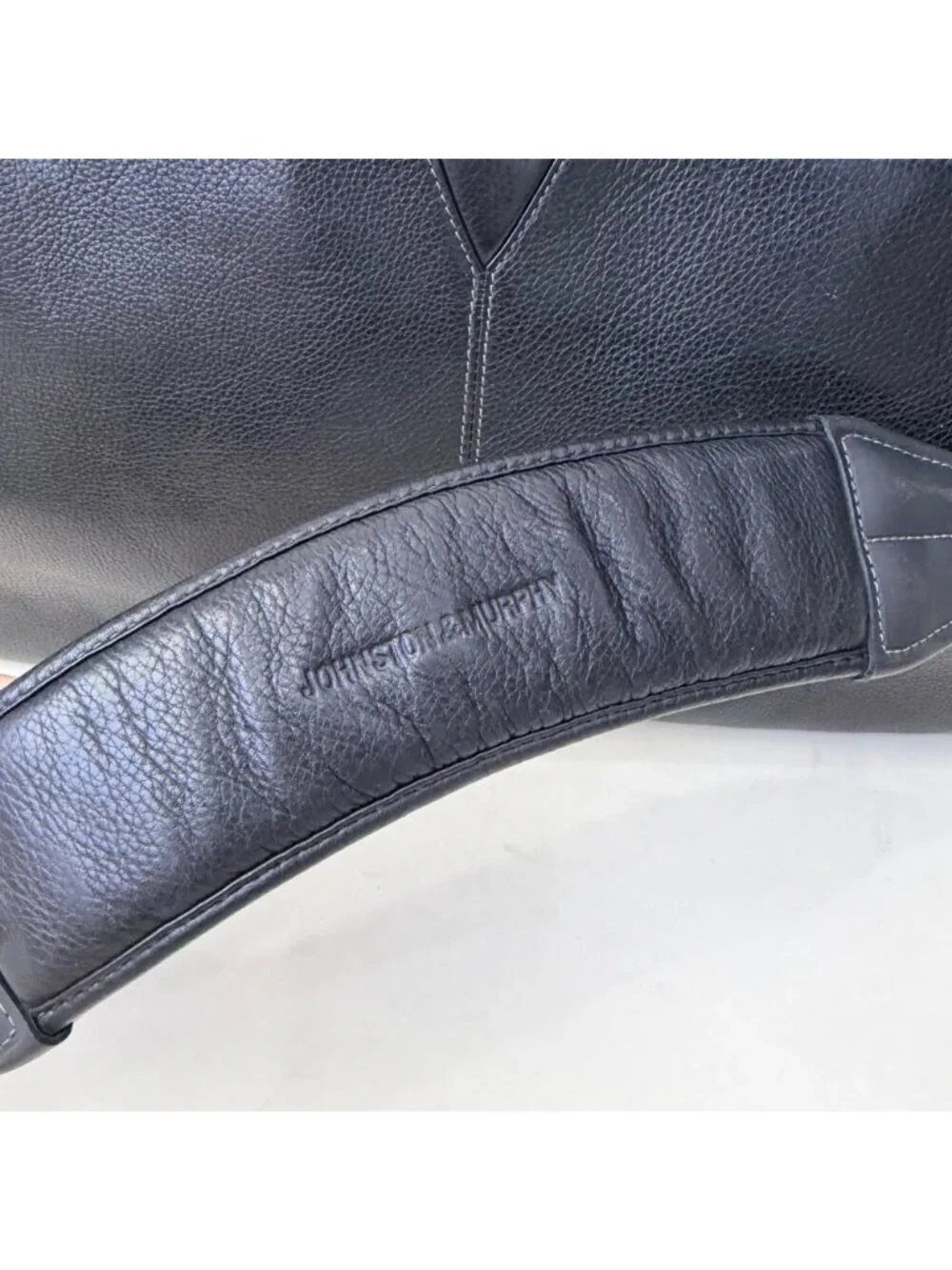 Johnston & Murphy model leather