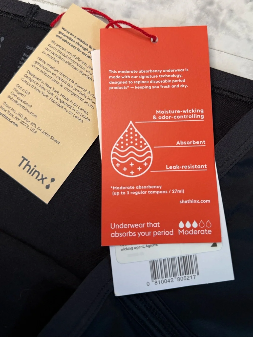 Thinx brand comfortable