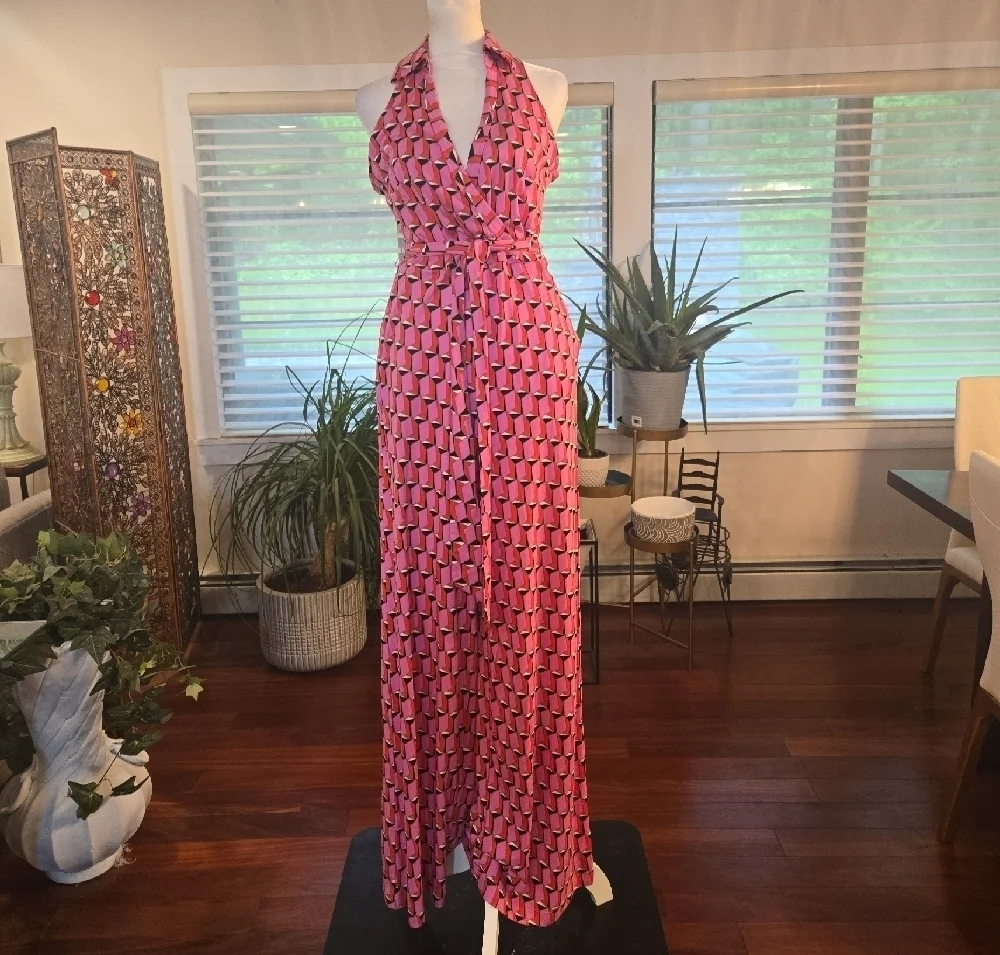 Diane Von Furstenberg collared sleeveless