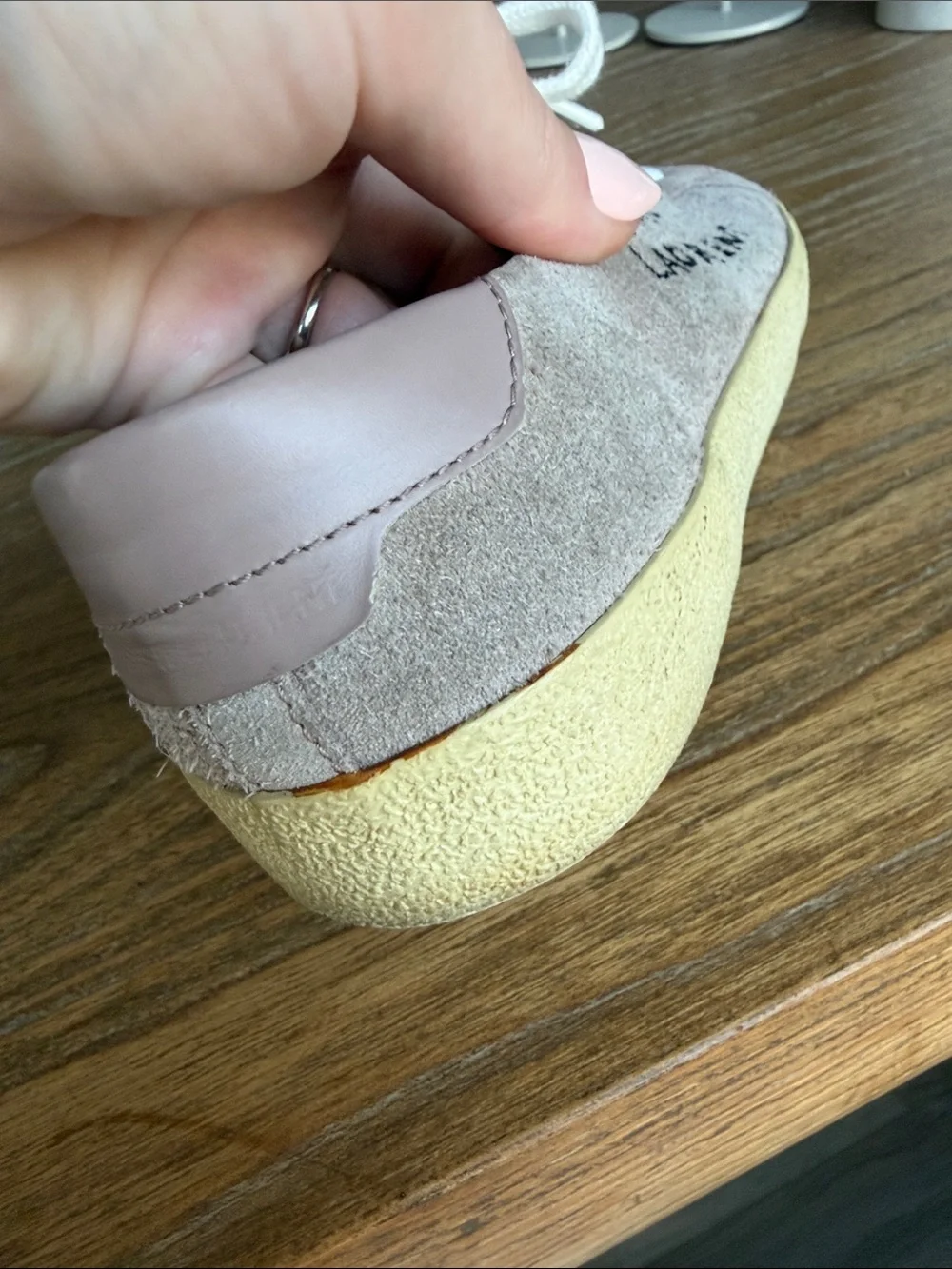 Saint Laurent Court Classic Low Suede ‘Rose Antique’