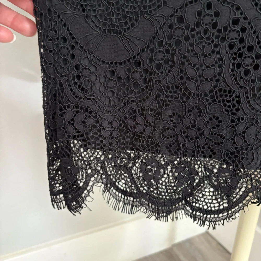 Bardot Black‎ Lace Long Sleeve Anika Dress