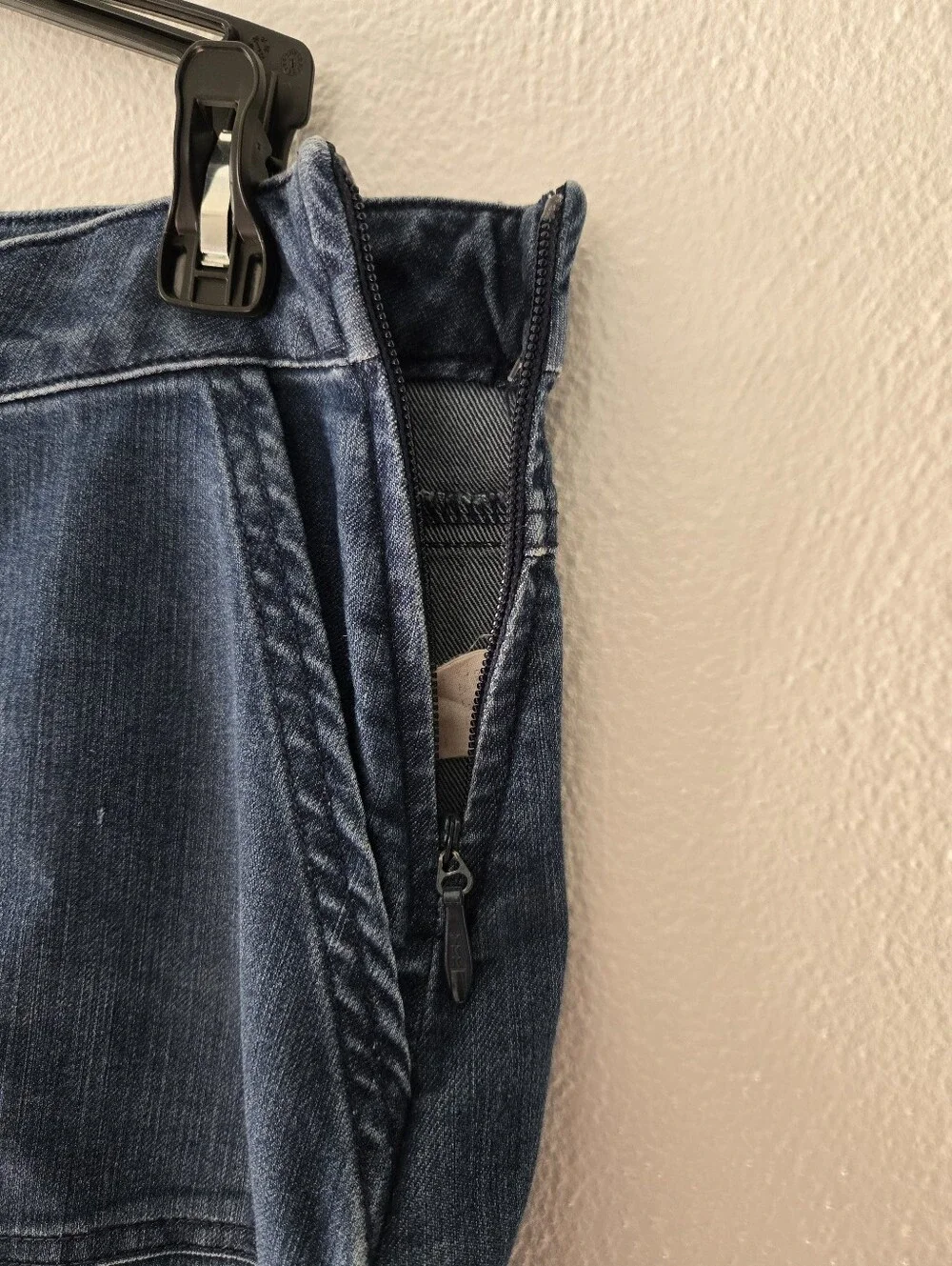 Prana denim skirt
