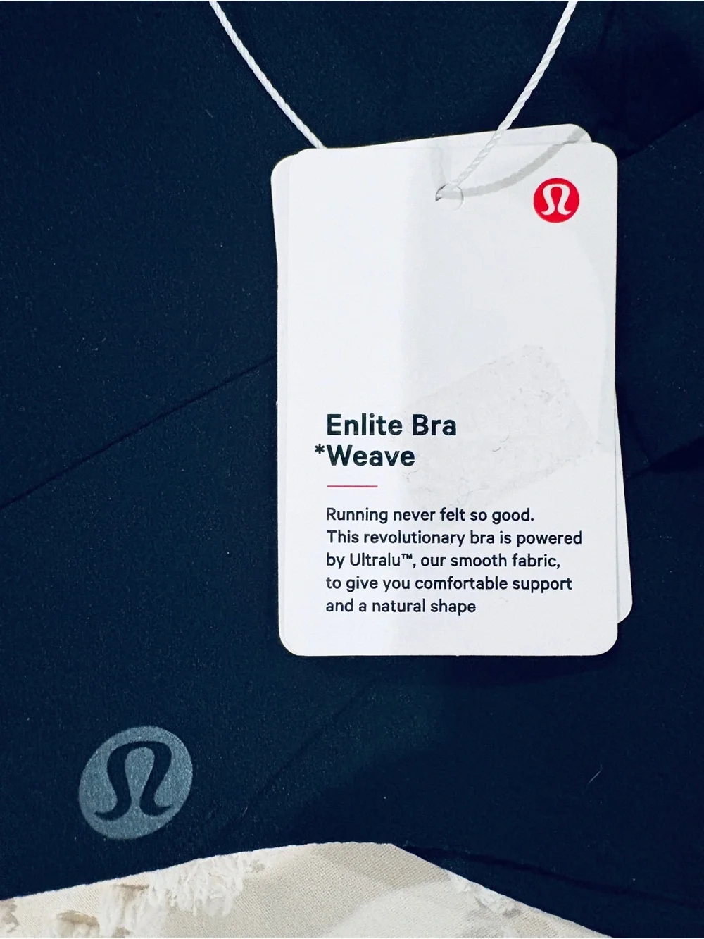 lululemon athletica Black Strappy Seamless Bralette