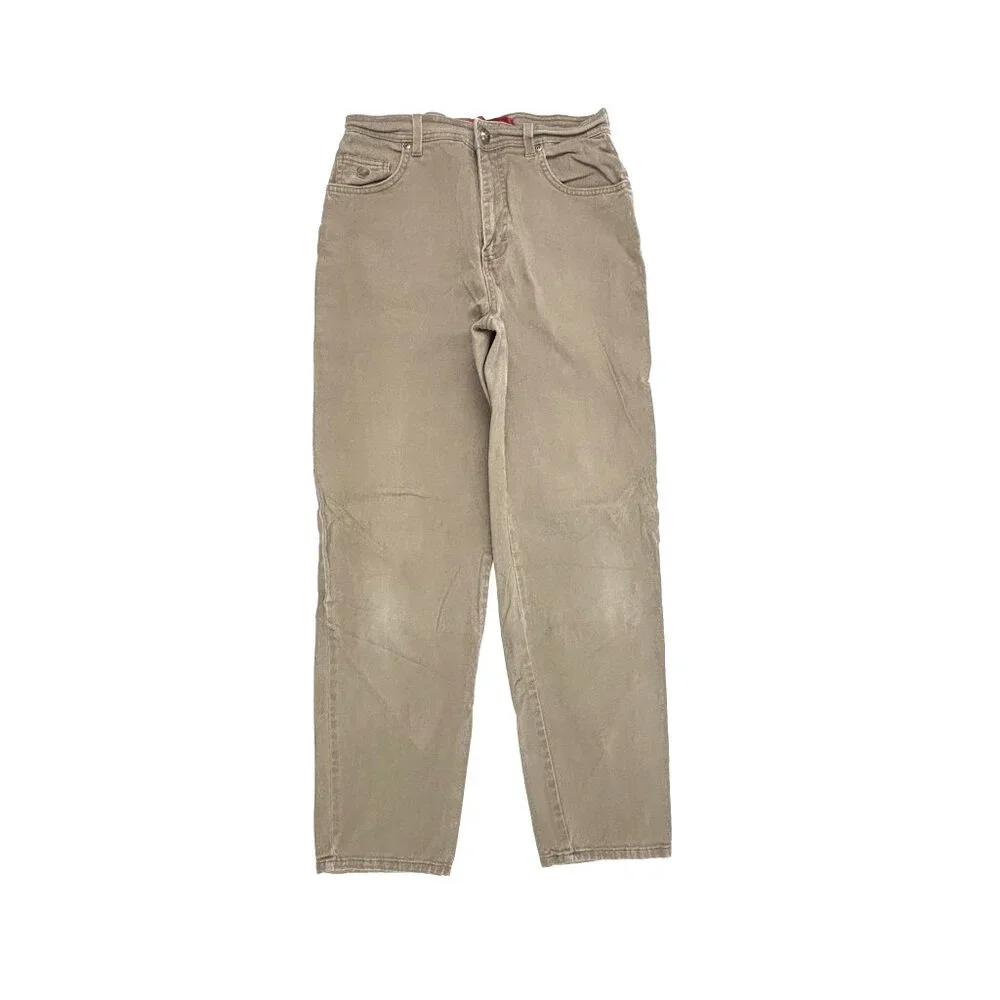 Gloria‎ Vanderbilt Straight Leg WOmen's size 10 Beige Tan Denim Jeans