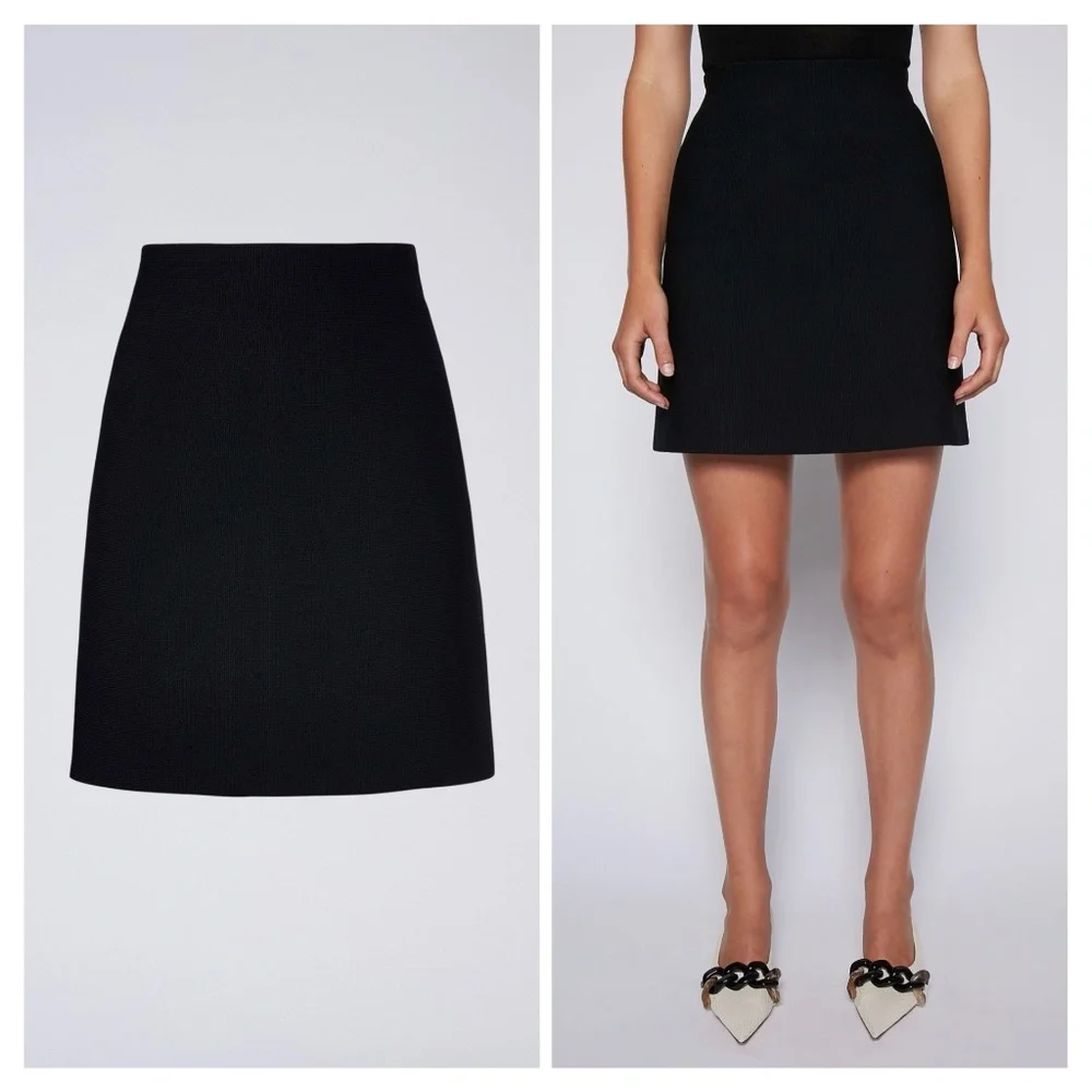Scanlan Theodore Black Mini Skirt
