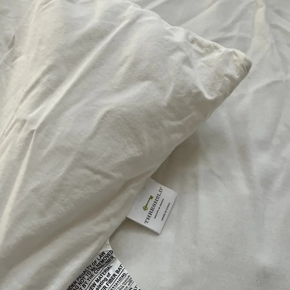 Threshold velvet comforter