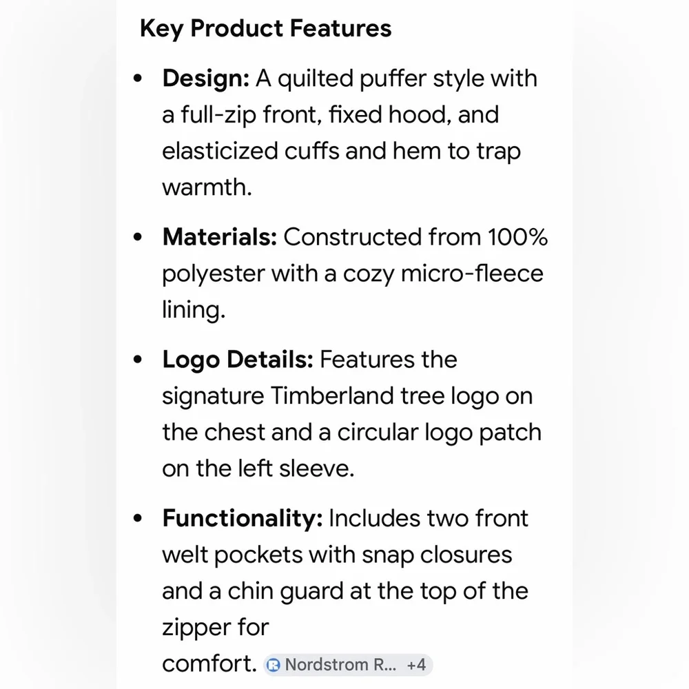 Timberland zipper works