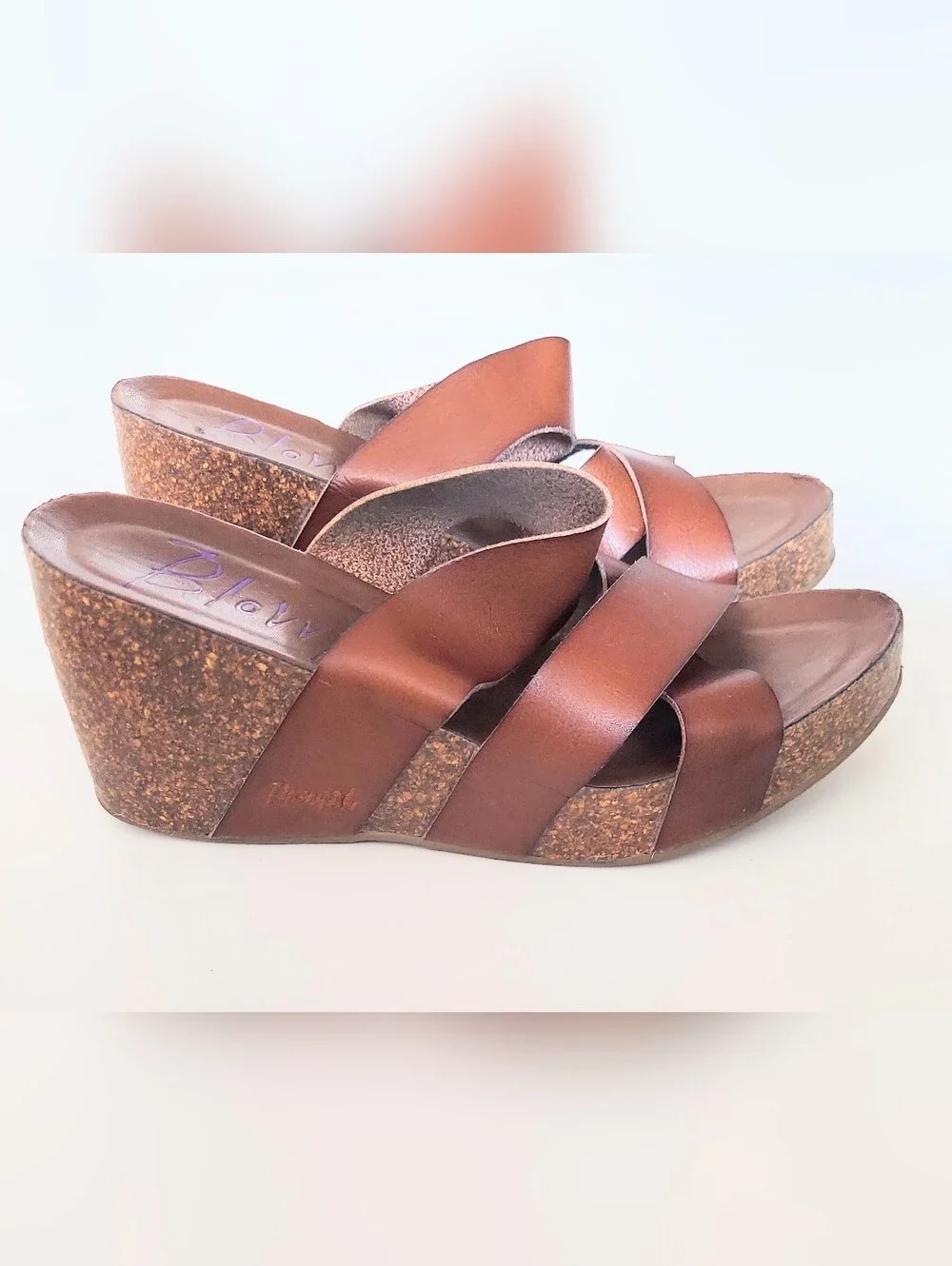 Blowfish strappy brown