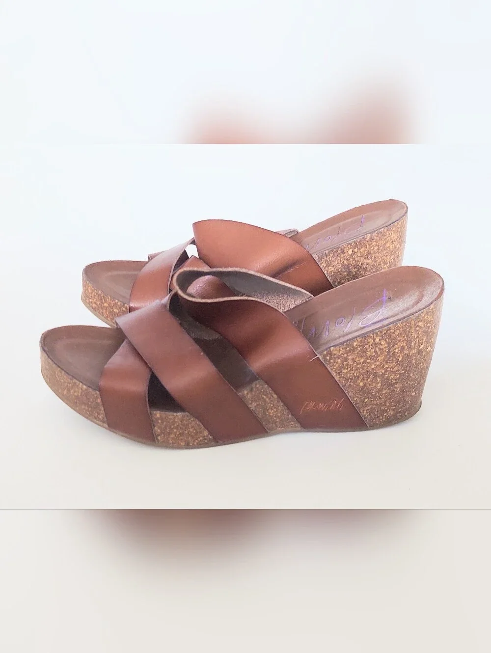 Blowfish strappy brown