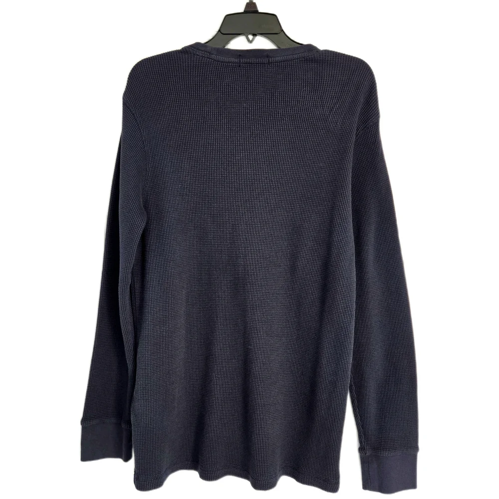 Polo Ralph Lauren Dark Blue Waffle Knit Thermal Shirt XL