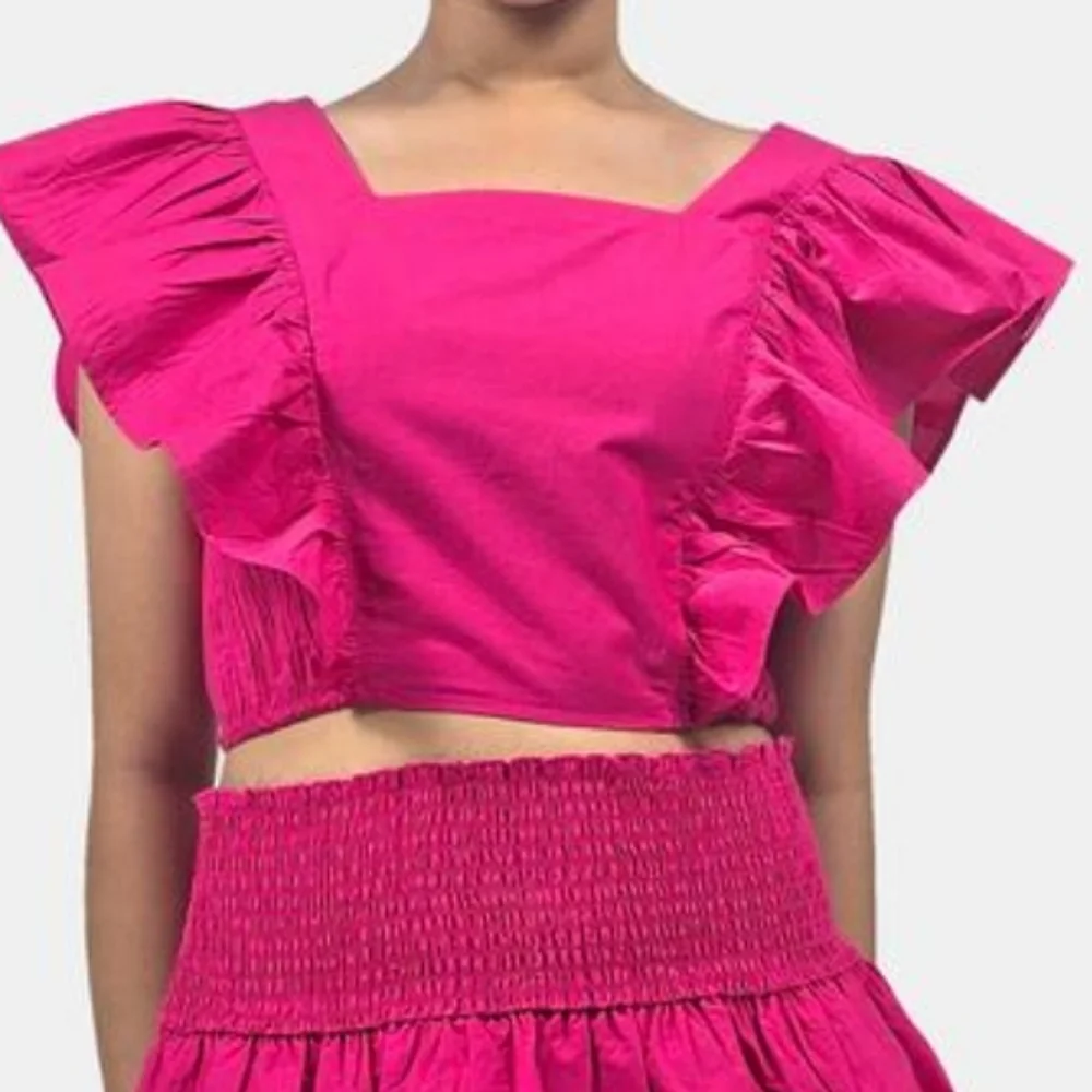 Nordstrom smocked tie tiered