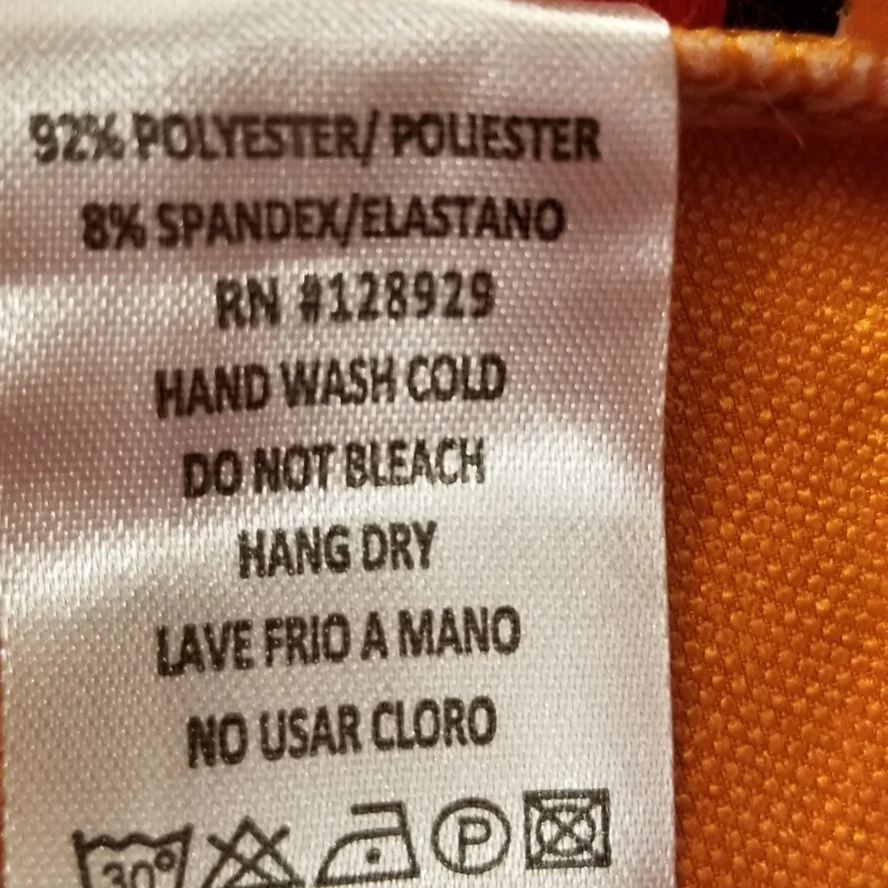 Pumpkin color fall wide leg pants by Lovepoem size large