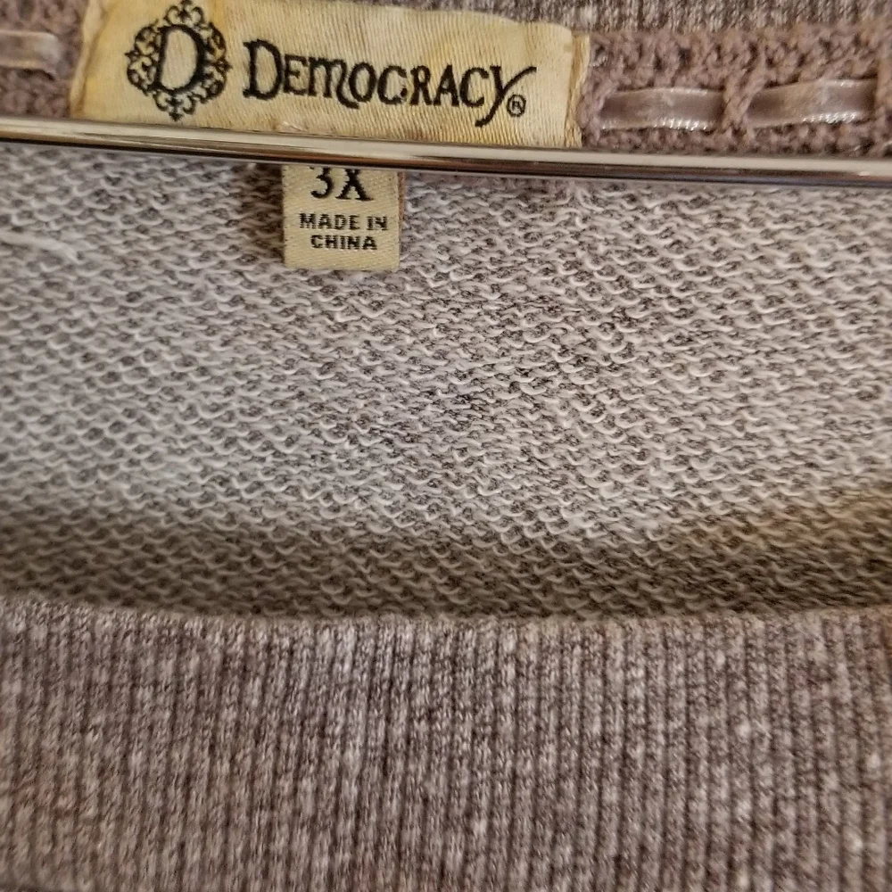 Democracy womens sweater
