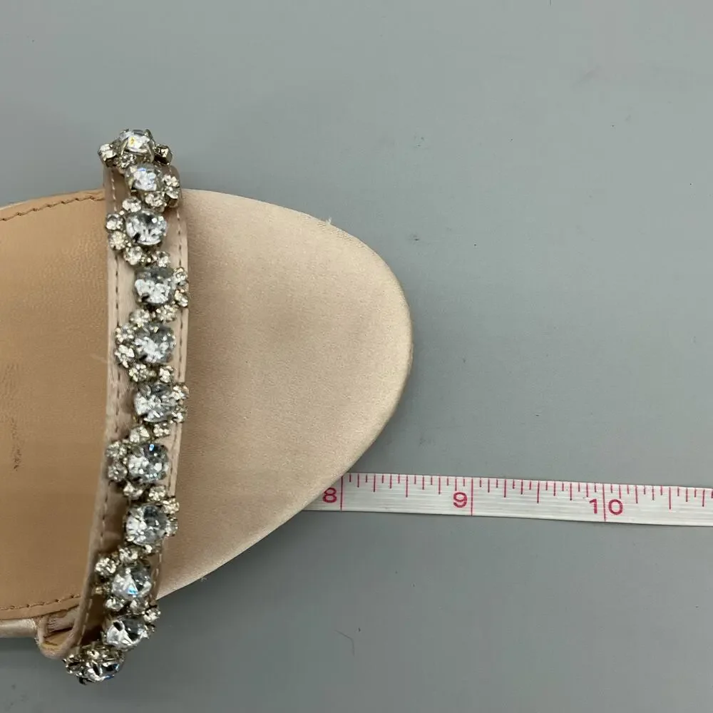 Jewel Badgley Mischka color beige