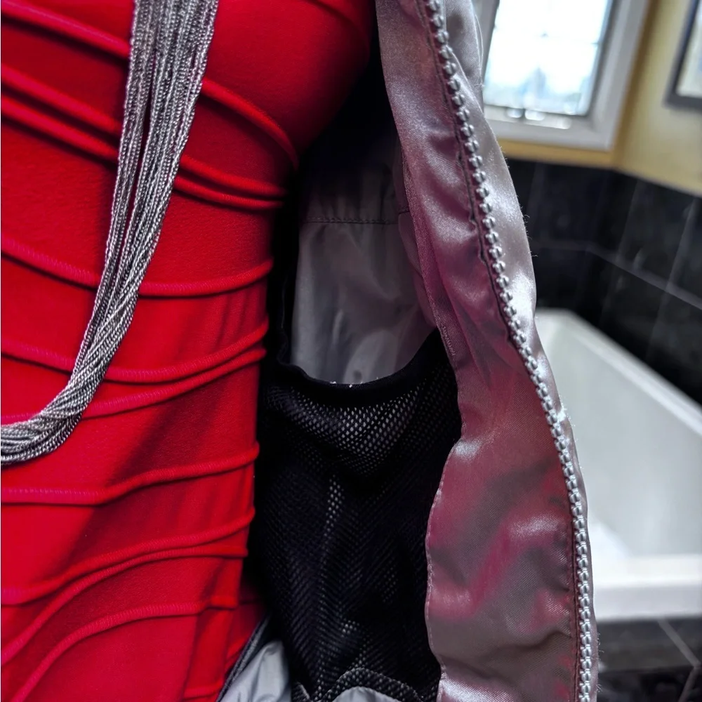 Spyder silver puffer