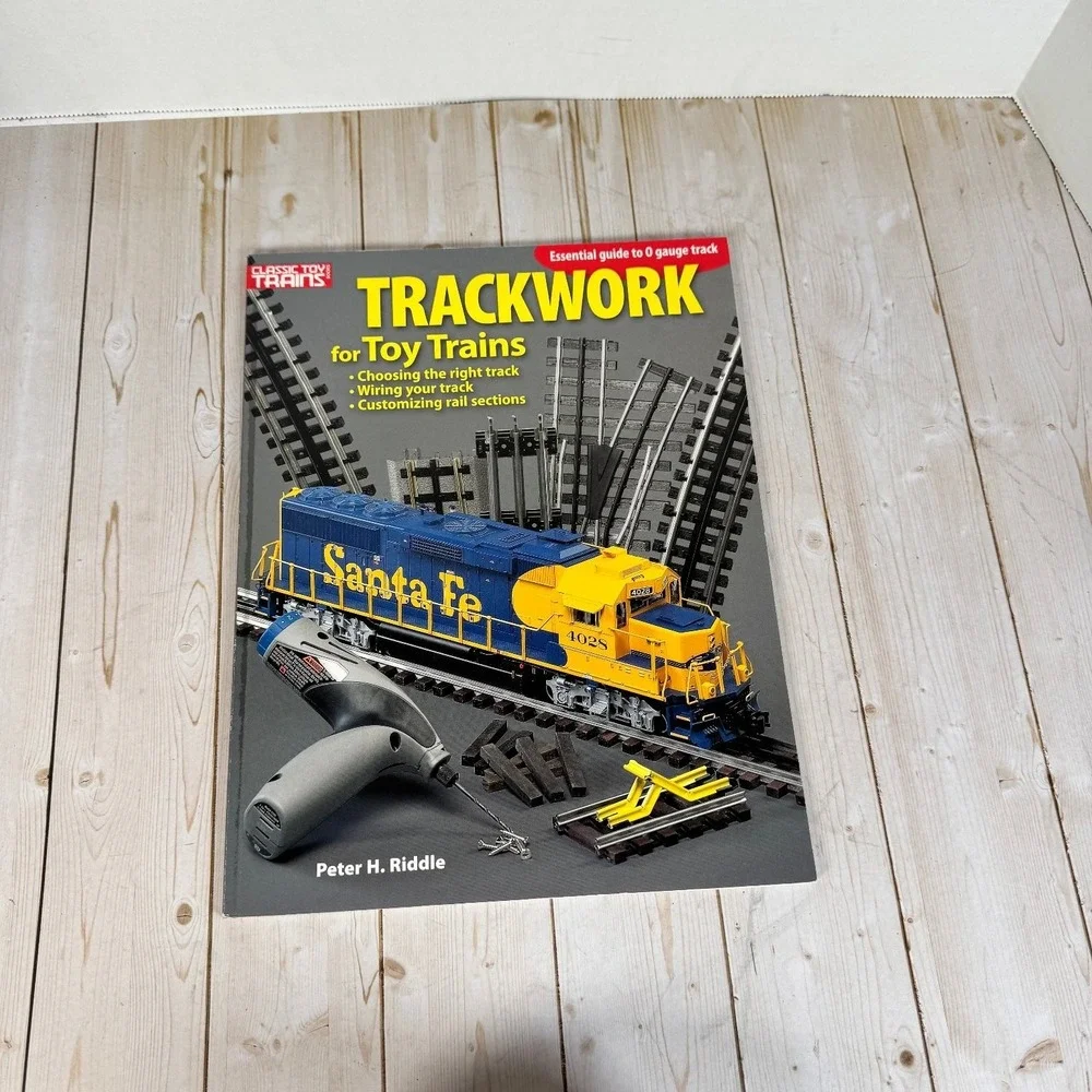 Trackwork for Toy Trains Peter H. Riddle 2007 O Gauge Kalmbach Model Railroad