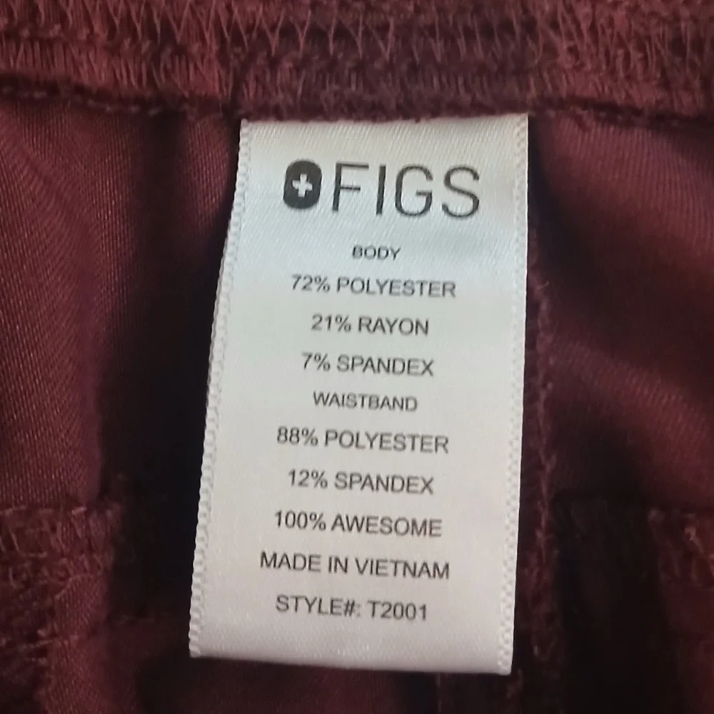 Figs elastic waist