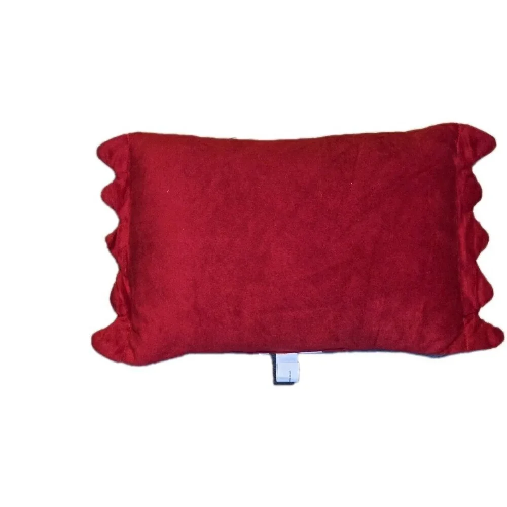 Throw Pillow new red