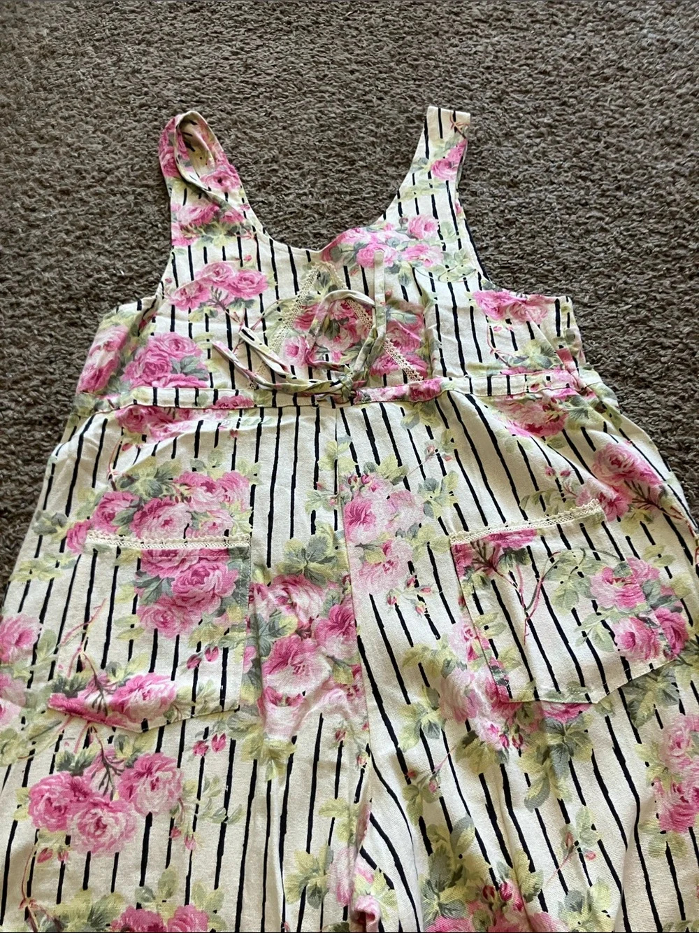 April Cornell cutest overalls
