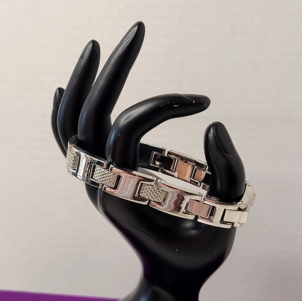Mens Stainless Steel Link Bracelet