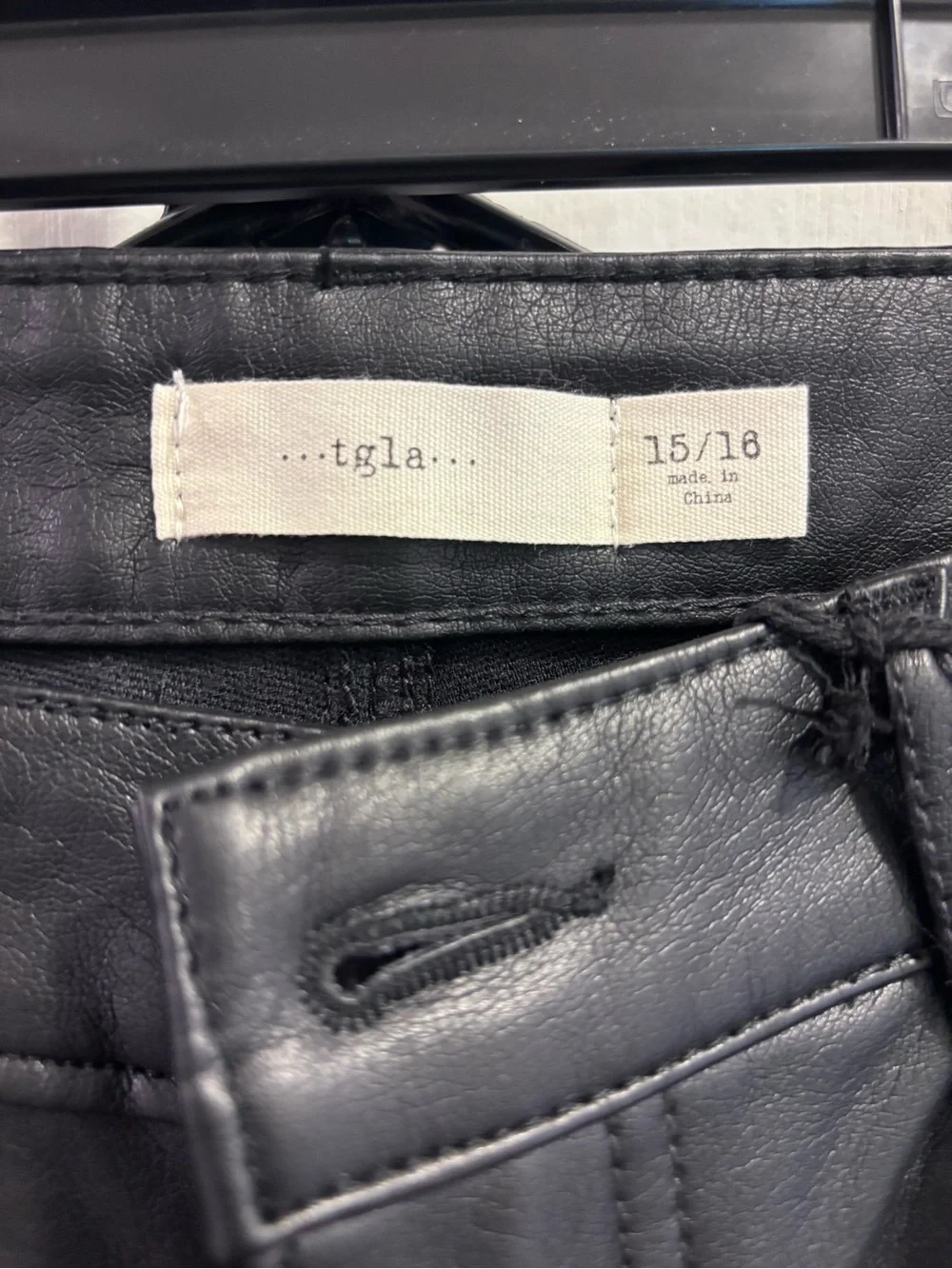 Tgla black faux