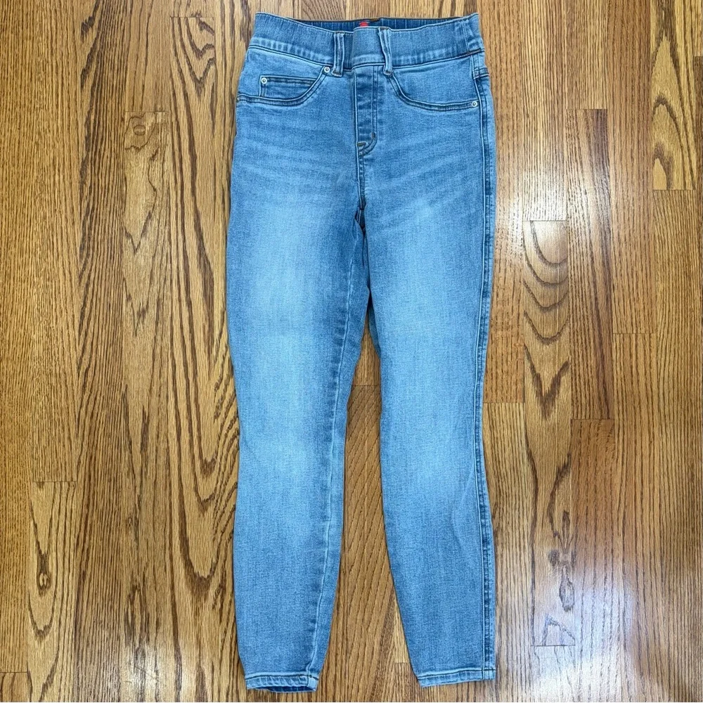 SPANX Light Blue Straight Leg Women's Jeans (XS)