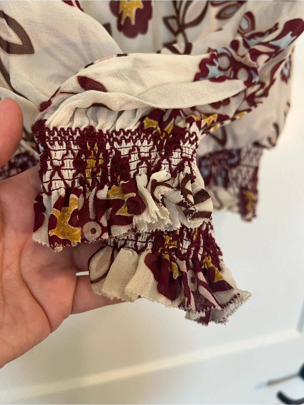 Tory Burch fabric tag