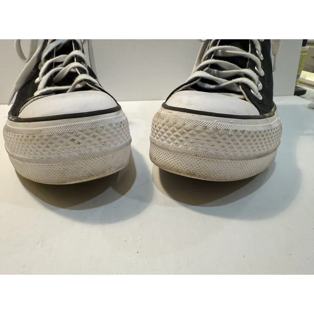 Converse Chuck Taylor All Star Lift Platform Women Size 7 Black High Top Shoes
